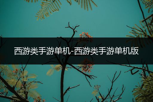 西游类手游单机-西游类手游单机版