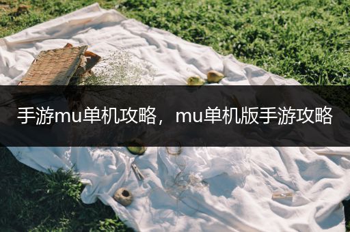 手游mu单机攻略，mu单机版手游攻略