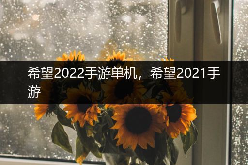 希望2022手游单机，希望2021手游