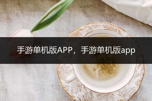 手游单机版APP，手游单机版app