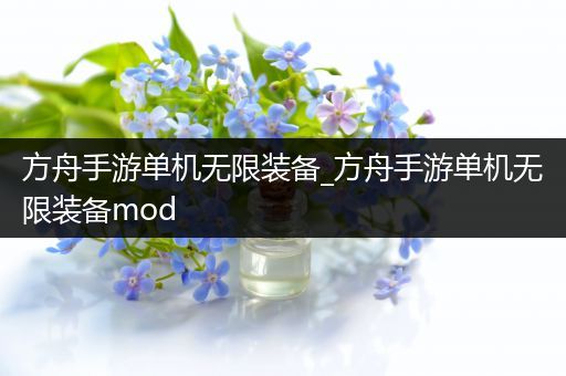 方舟手游单机无限装备_方舟手游单机无限装备mod