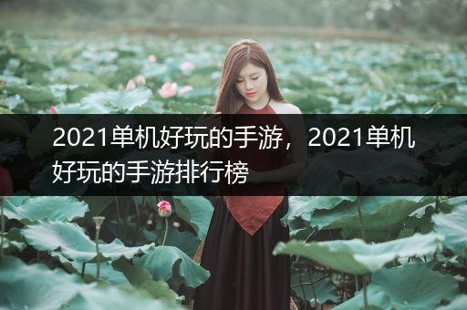 2021单机好玩的手游，2021单机好玩的手游排行榜