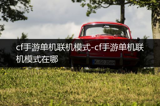 cf手游单机联机模式-cf手游单机联机模式在哪