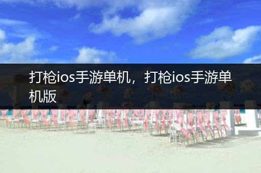 打枪ios手游单机，打枪ios手游单机版