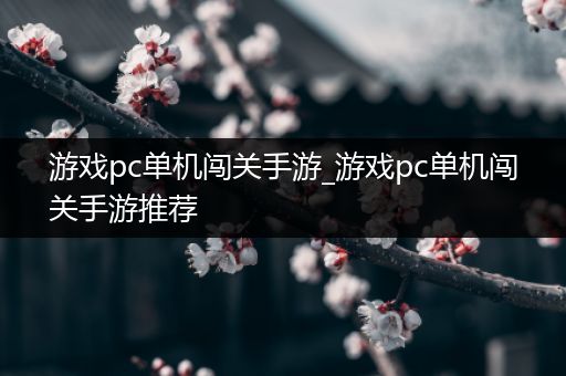 游戏pc单机闯关手游_游戏pc单机闯关手游推荐