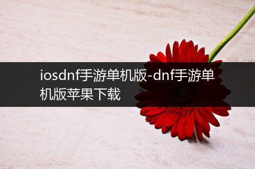 iosdnf手游单机版-dnf手游单机版苹果下载