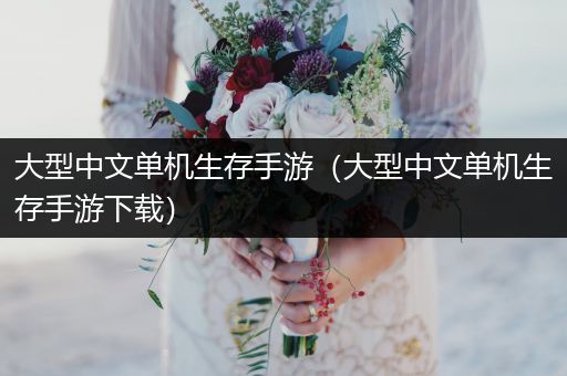 大型中文单机生存手游（大型中文单机生存手游下载）