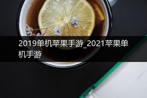 2019单机苹果手游_2021苹果单机手游