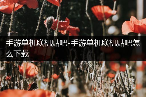 手游单机联机贴吧-手游单机联机贴吧怎么下载