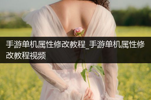 手游单机属性修改教程_手游单机属性修改教程视频