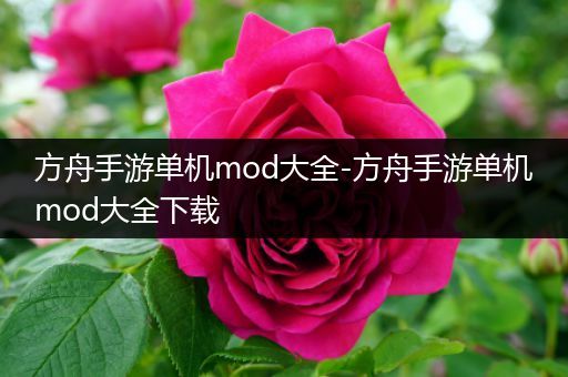 方舟手游单机mod大全-方舟手游单机mod大全下载