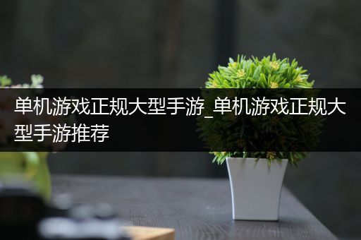 单机游戏正规大型手游_单机游戏正规大型手游推荐