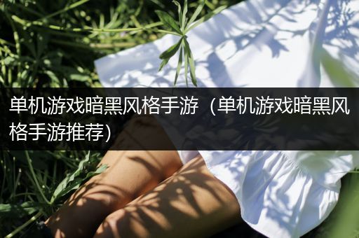 单机游戏暗黑风格手游（单机游戏暗黑风格手游推荐）