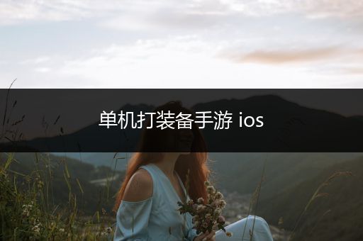 单机打装备手游 ios