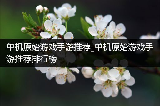 单机原始游戏手游推荐_单机原始游戏手游推荐排行榜