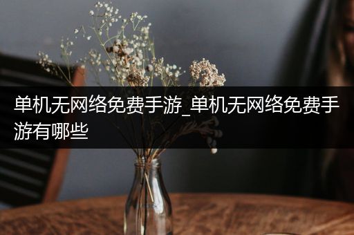 单机无网络免费手游_单机无网络免费手游有哪些