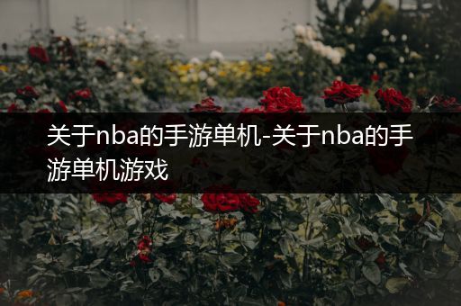 关于nba的手游单机-关于nba的手游单机游戏