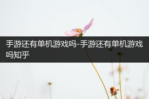 手游还有单机游戏吗-手游还有单机游戏吗知乎