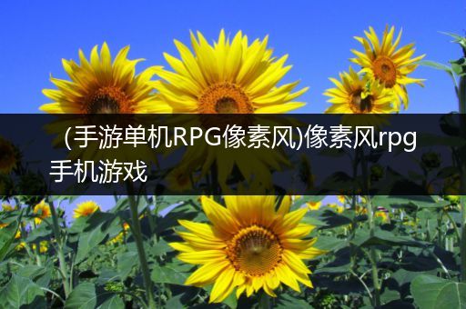 （手游单机RPG像素风)像素风rpg手机游戏