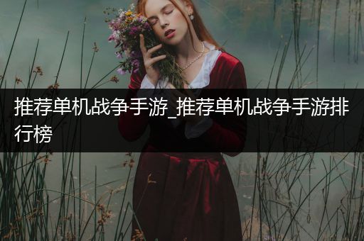 推荐单机战争手游_推荐单机战争手游排行榜