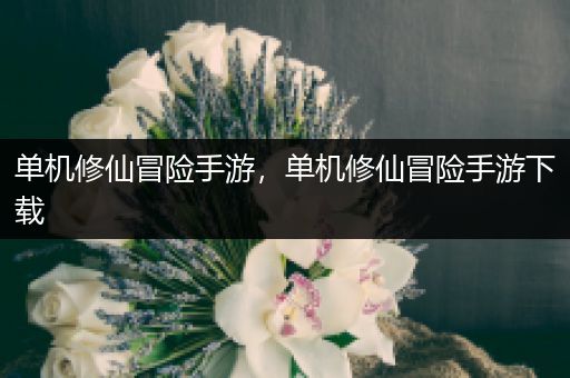 单机修仙冒险手游，单机修仙冒险手游下载