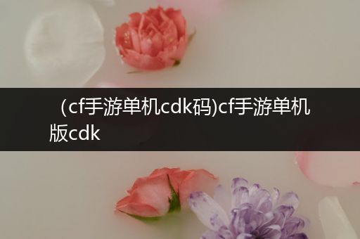 （cf手游单机cdk码)cf手游单机版cdk