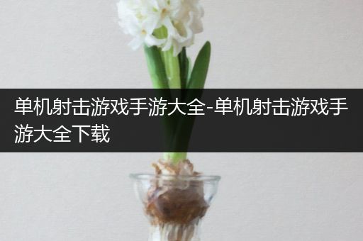 单机射击游戏手游大全-单机射击游戏手游大全下载