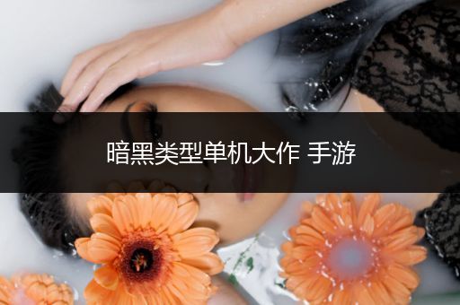 暗黑类型单机大作 手游