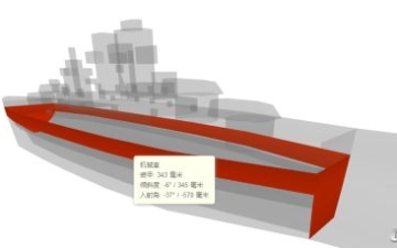 厌战号战列舰：战舰世界厌战号装甲模型图文详解 厌战号装甲图文分析